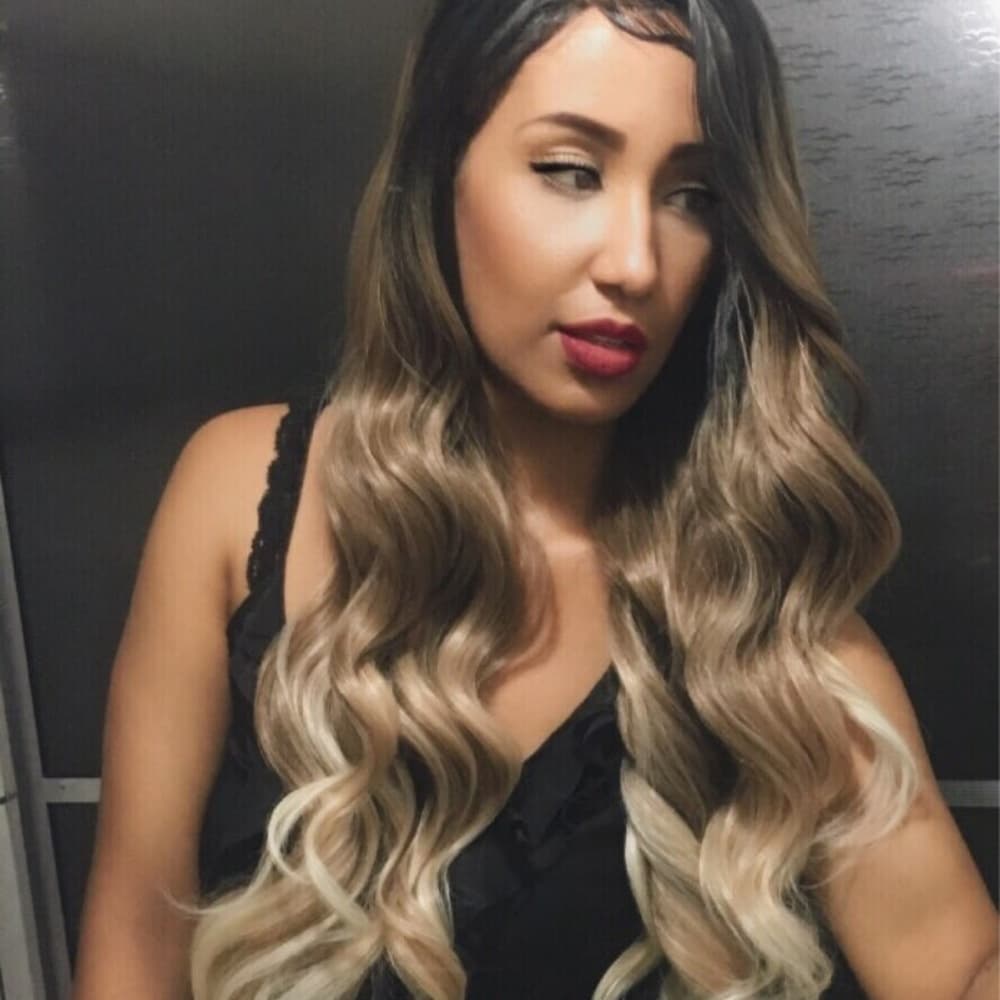 Ombre Lace Front Wig - Thumbnail 2