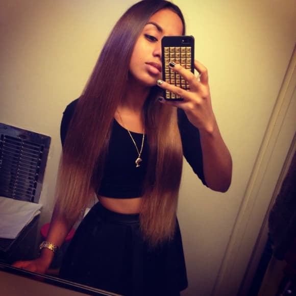 Ombre Brown Beauty Wig - Thumbnail 3