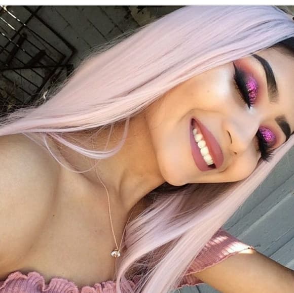 Ombre Pink Beauty LaceFront Wig - Thumbnail 2