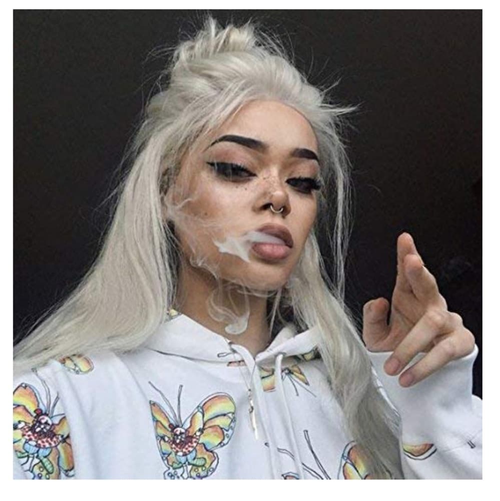 Platinum Blonde Lace front Wig #60 - Thumbnail 6