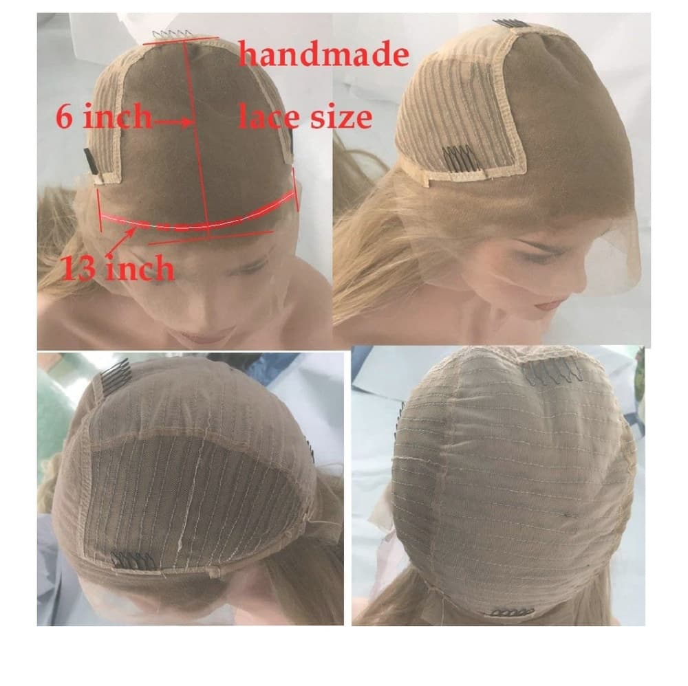 Platinum Blonde Lace front Wig #60