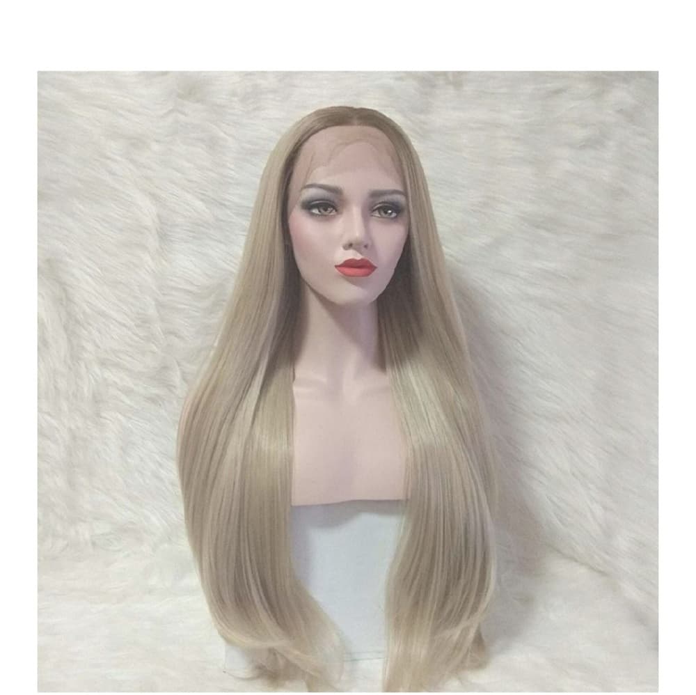 Ombre Blonde Lace Front Wig - Thumbnail 6
