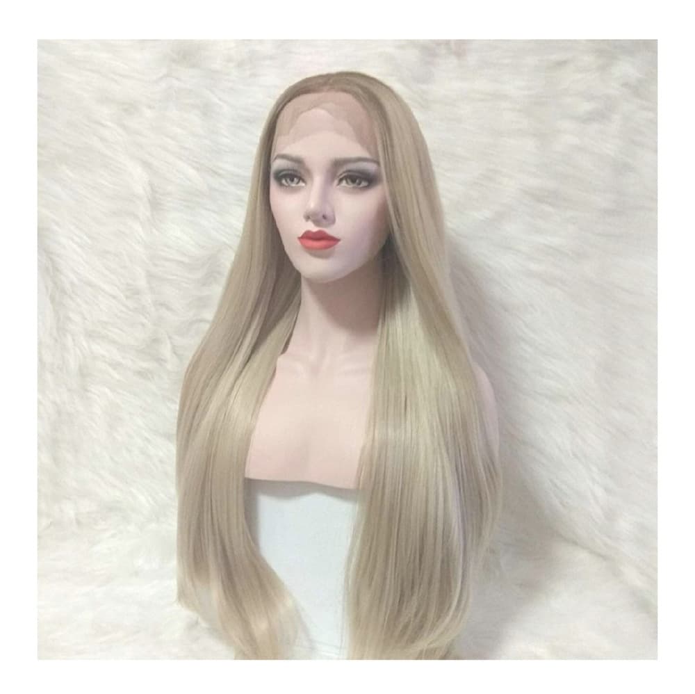 Ombre Blonde Lace Front Wig - Thumbnail 4