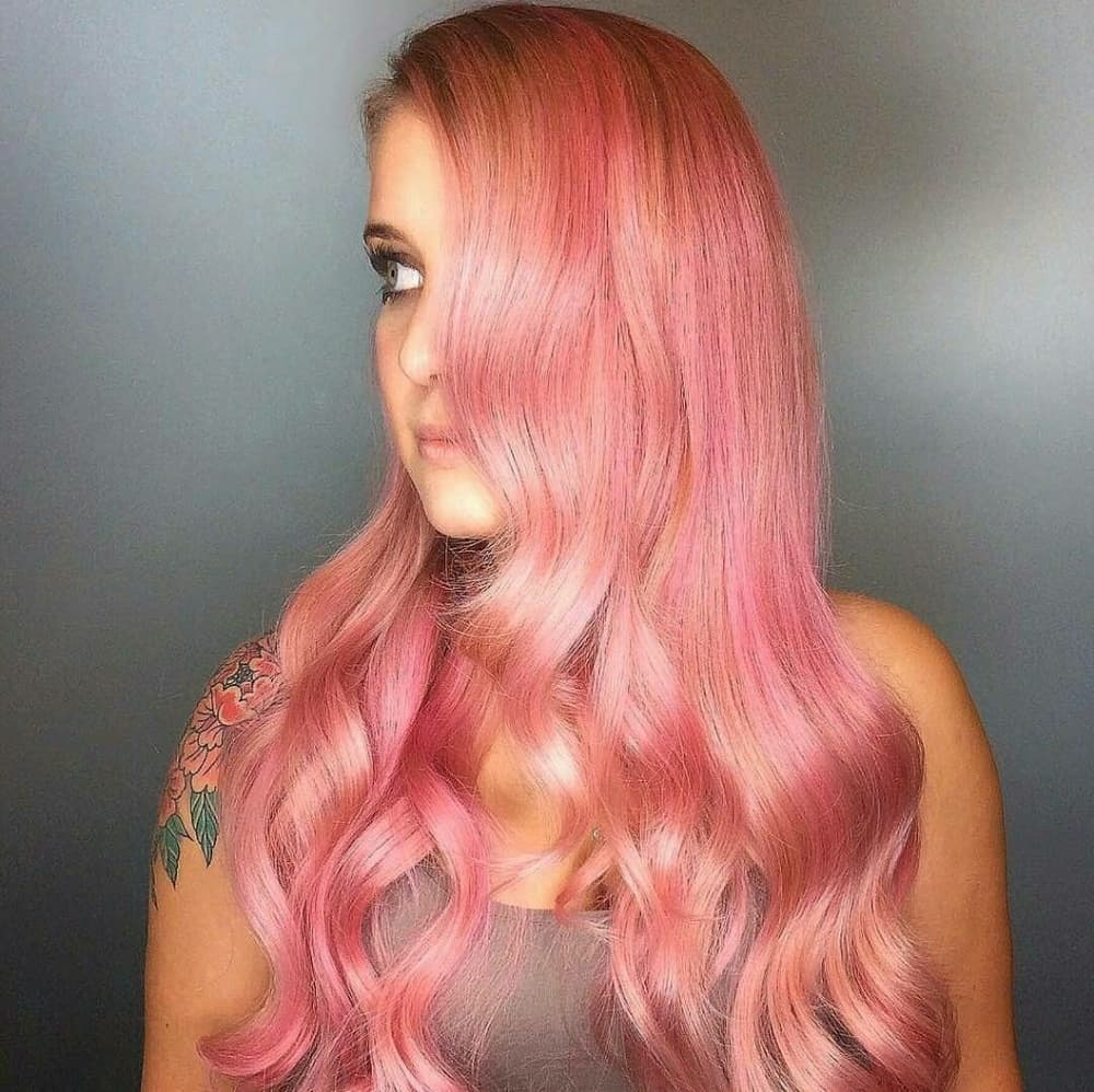 Pink Lacefront Wig 22-24inches!!