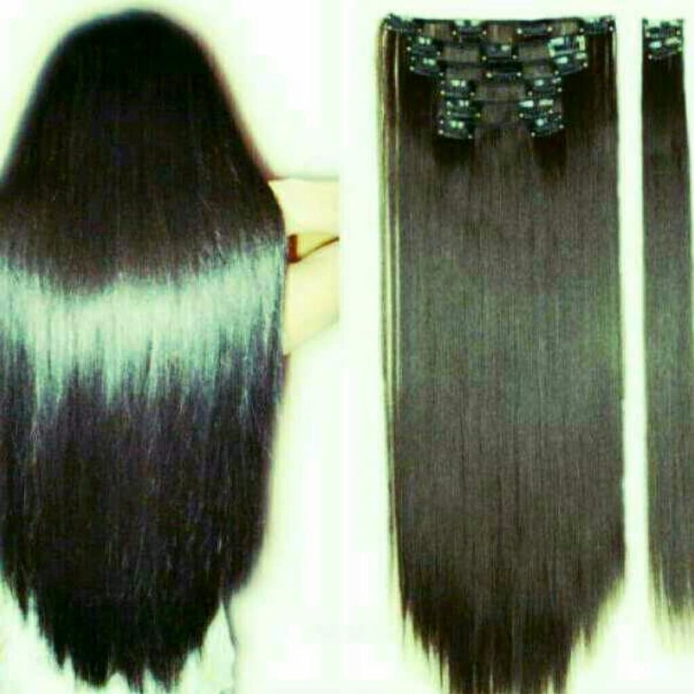 Dark Brown Full Head Clip In Extension