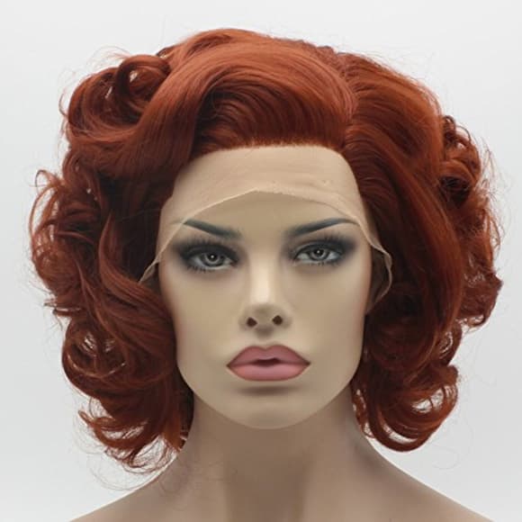 Red Beauty Lacefront Wig - Thumbnail 6