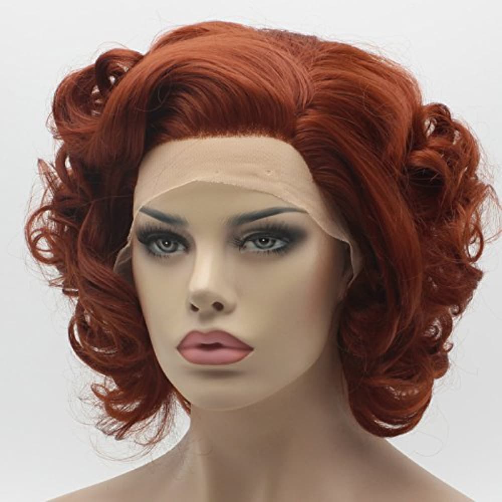 Red Beauty Lacefront Wig - Thumbnail 2
