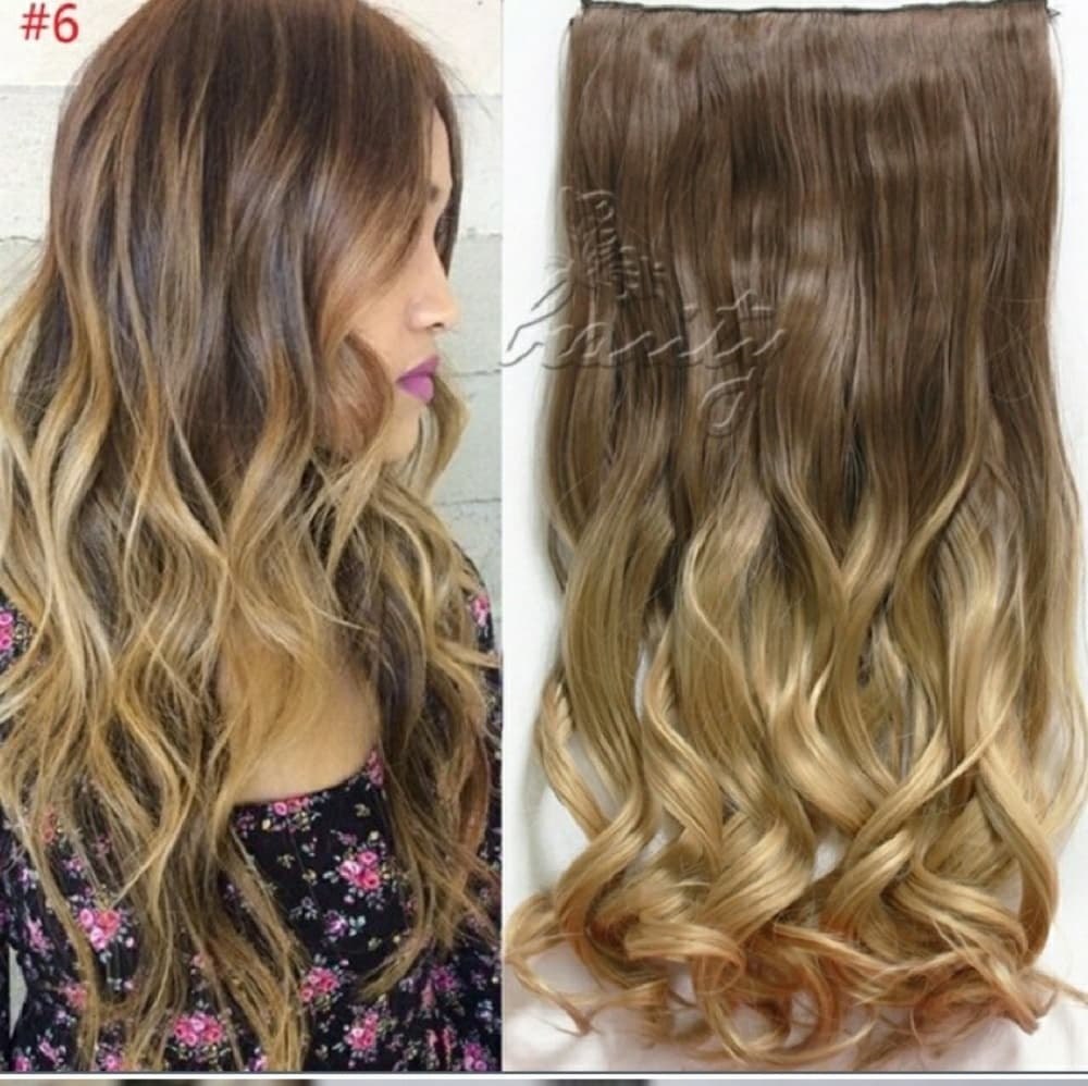 Ombre Blonde clip in Extension