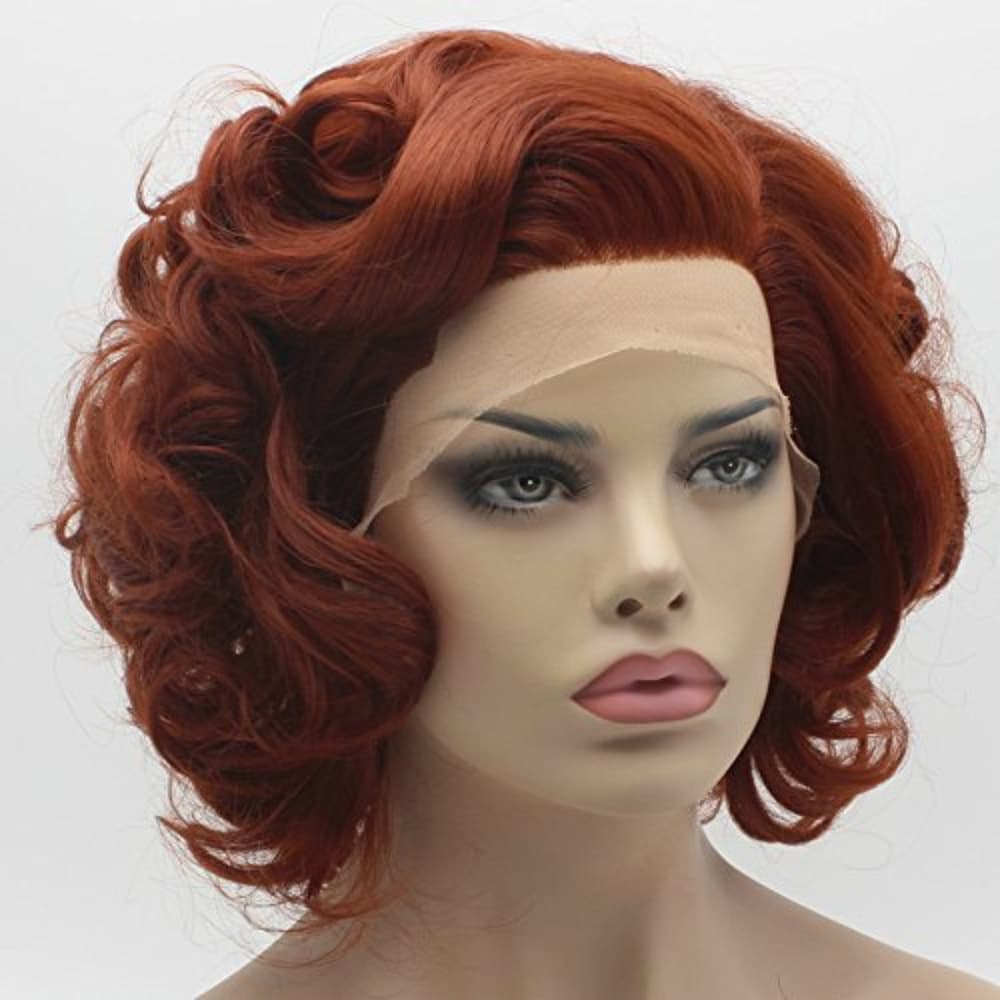Red Beauty Lacefront Wig - Thumbnail 3