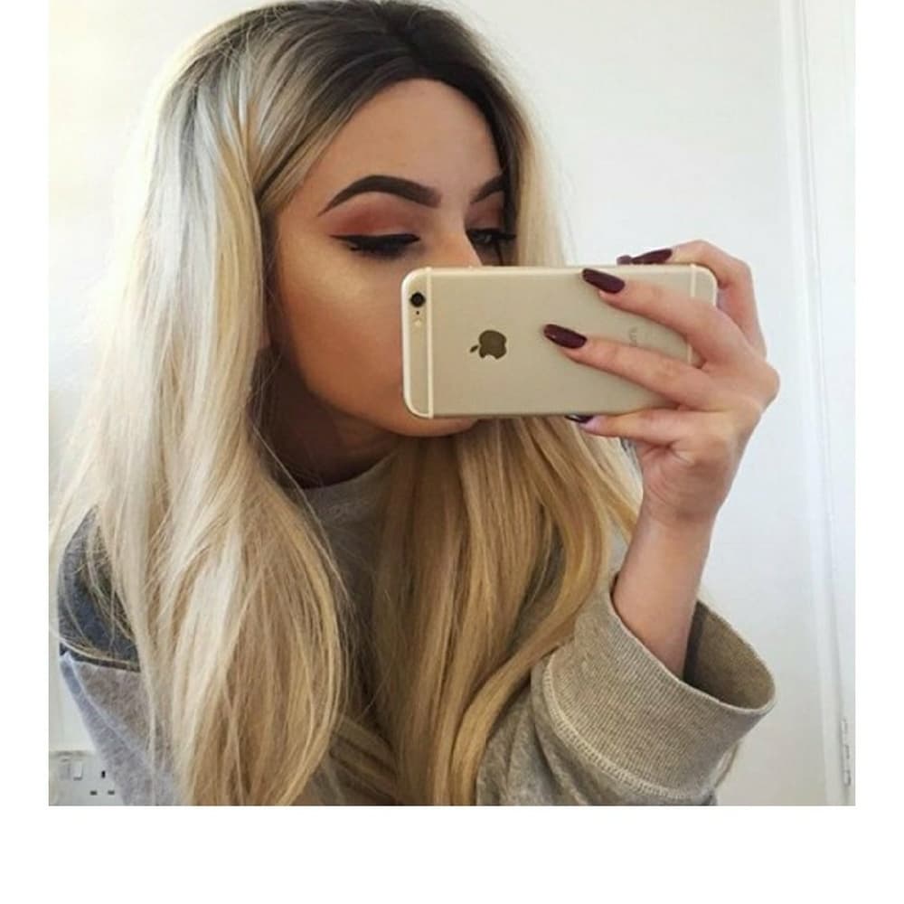 Blonde Ombre Human Hair Wig 18-20 inches!!