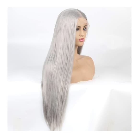 Gray Beauty Lace Front Wig 22-24 inches!! - Thumbnail 6