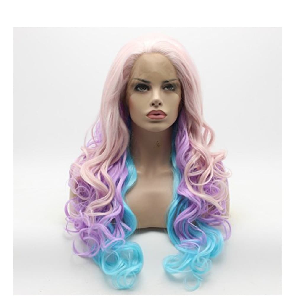 Rainbow Beauty Lace Front Wig - Thumbnail 2