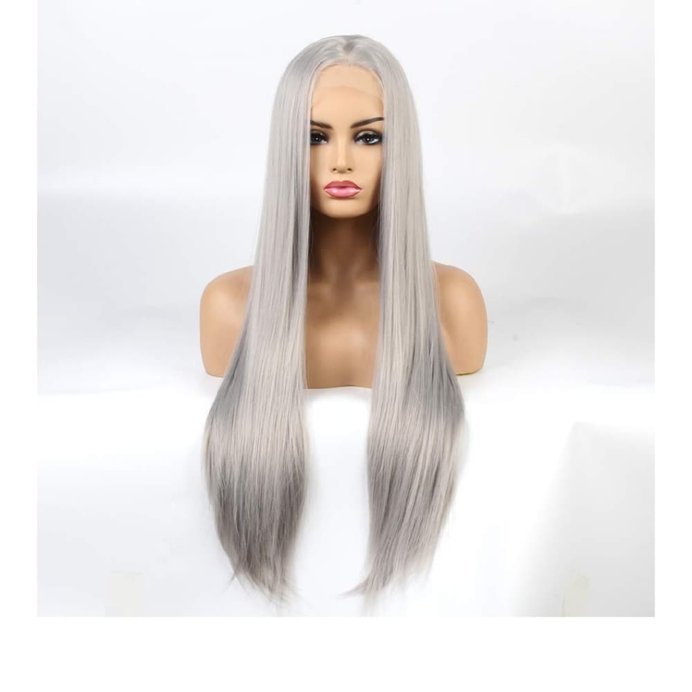 Gray Beauty Lace Front Wig 22-24 inches!! - Thumbnail 2