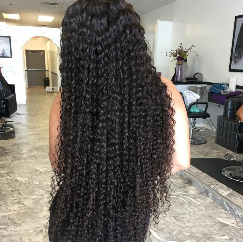 Virgin Remy Brazilian Curly Lace Wig - Thumbnail 2