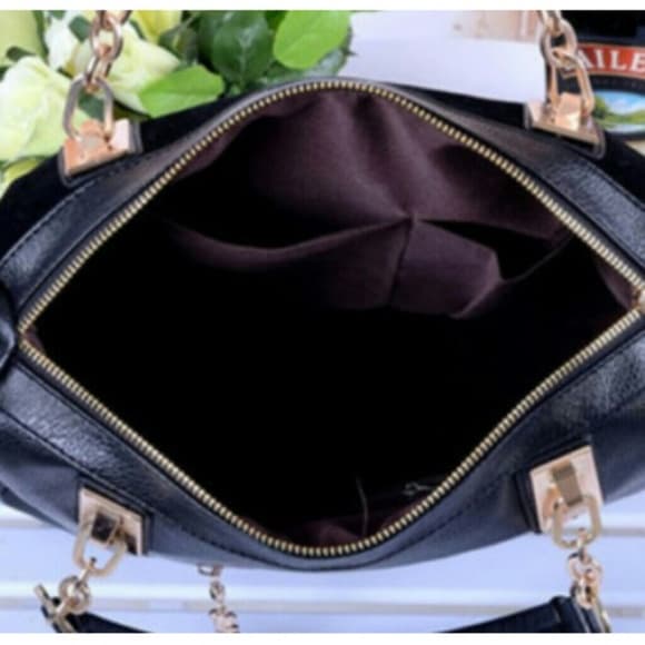 Beautiful Black Studded Purse - Thumbnail 3