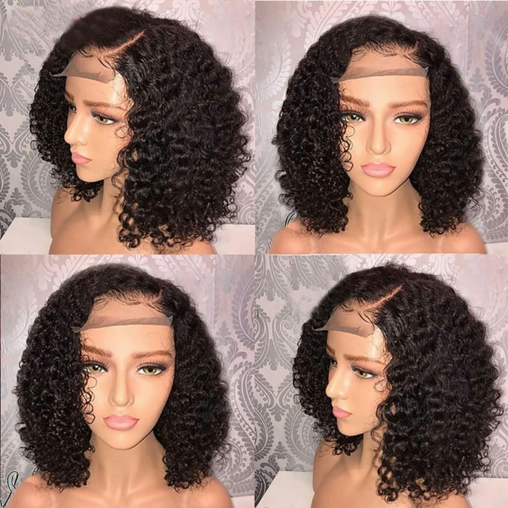 Brazilian Beauty Curly Lace Front Wig 12-14 inches - Thumbnail 2