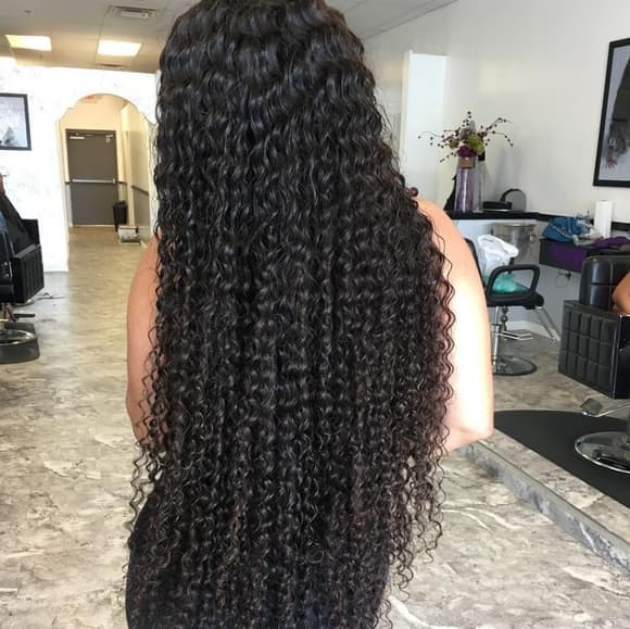 Virgin Remy Brazilian Curly Lace Wig - Thumbnail 3