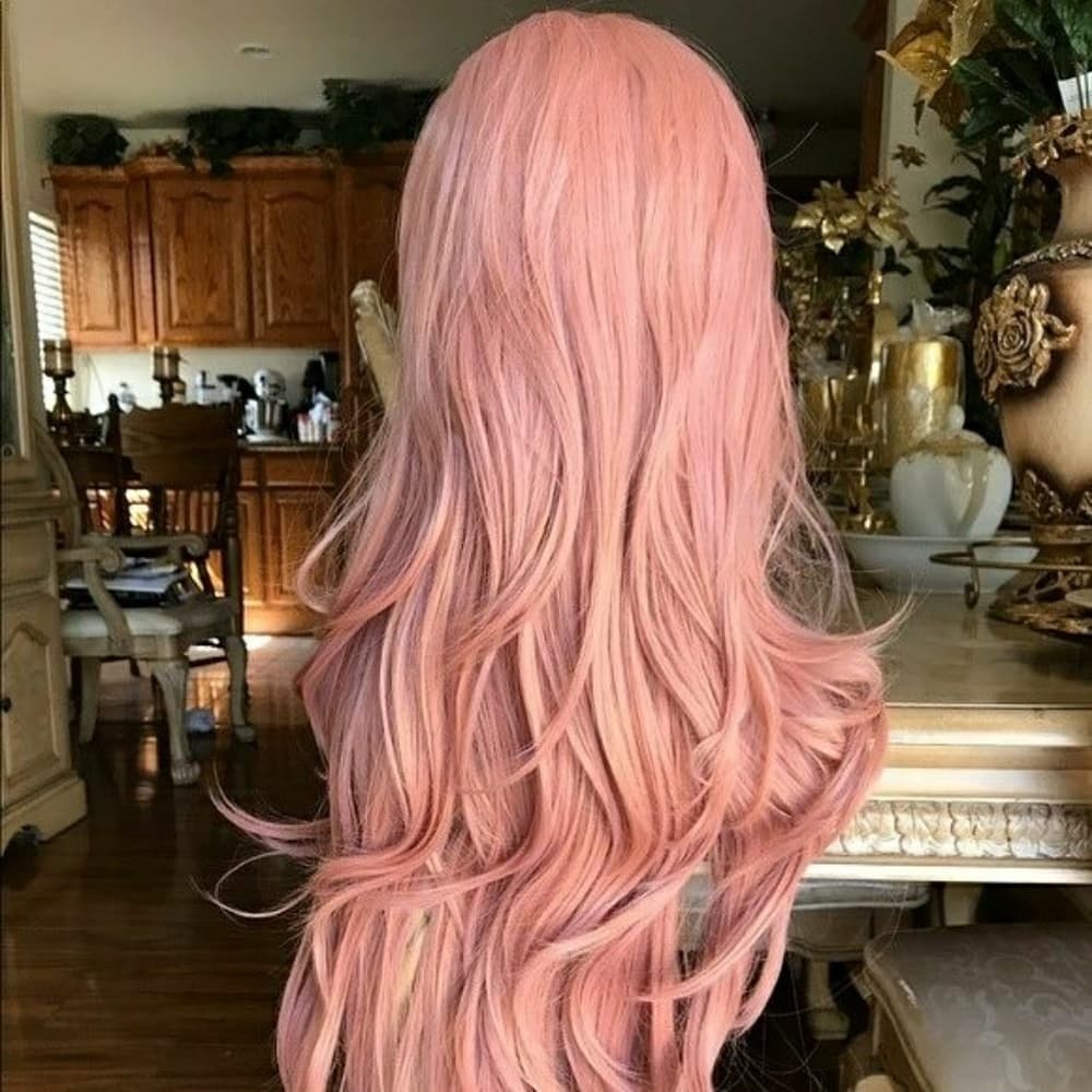 Pink Beauty Lace Front Wig - Thumbnail 6