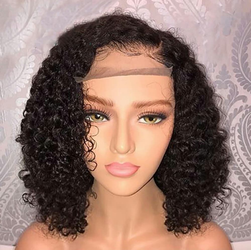 Brazilian Beauty Curly Lace Front Wig 12-14 inches - Thumbnail 3