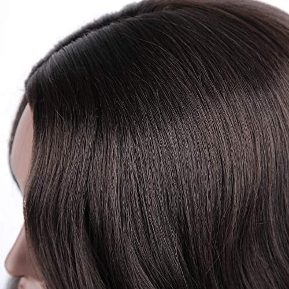 Brown Wavy Full Wig - Thumbnail 5