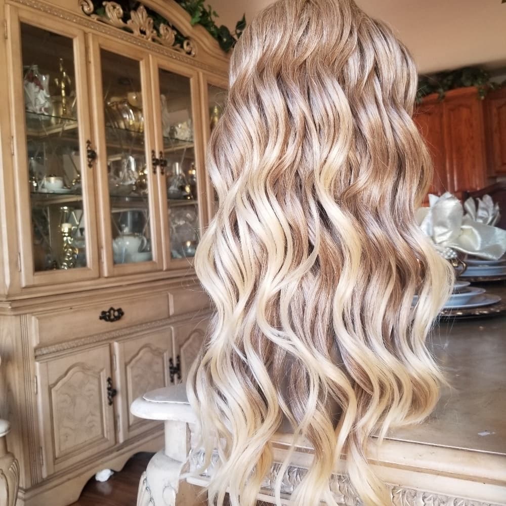 Brown Blonde Beauty Lace Front Wig - Thumbnail 3