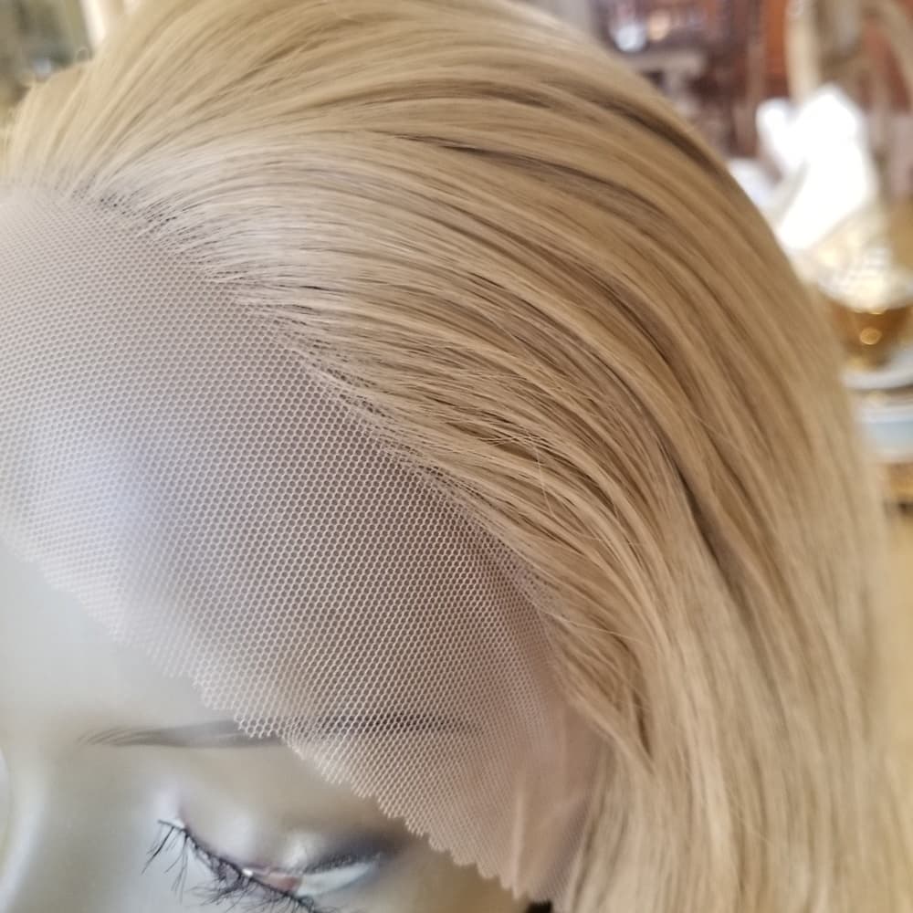 Ash Blonde Beauty Lace Front Wig - Thumbnail 6