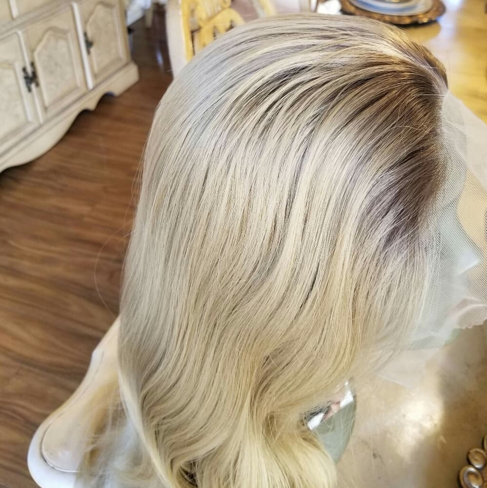 Ombre Blonde Beauty Lace Front Wig - Thumbnail 2