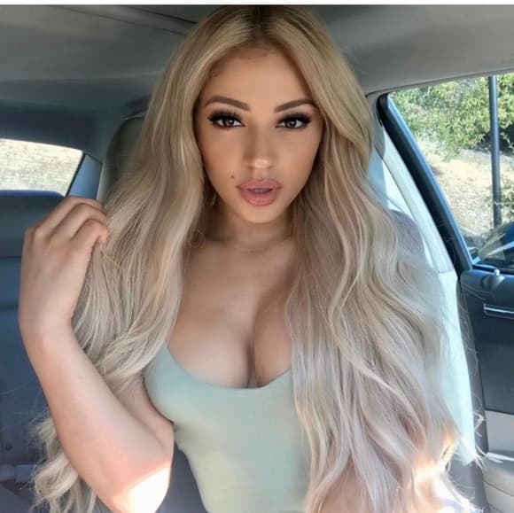 Ash Blonde Beauty Lace Front Wig - Thumbnail 9