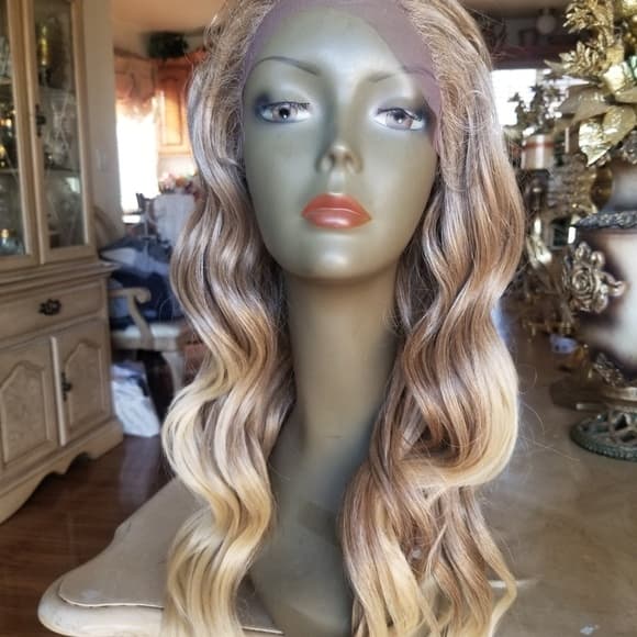 Brown Blonde Beauty Lace Front Wig - Thumbnail 9