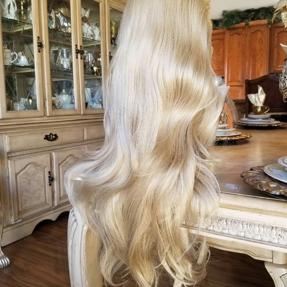 Ombre Blonde Beauty Lace Front Wig - Thumbnail 5