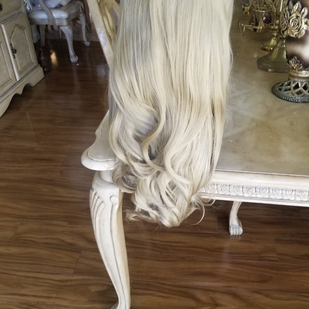 Ash Blonde Beauty Lace Front Wig - Thumbnail 7