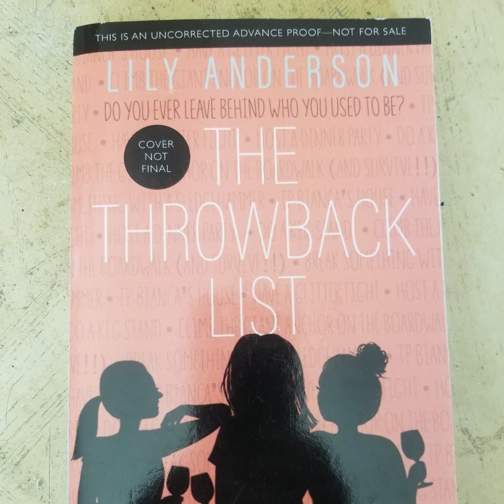 The Throwback List Book (2021) Anderson - Thumbnail 3