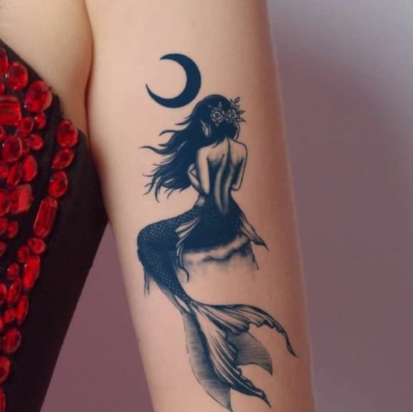 Sexy Women Body Art Temporary Tattoo - Thumbnail 3