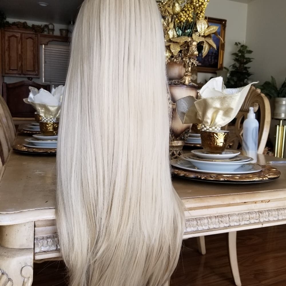 Ombre Blonde Lace Front Wig - Thumbnail 3