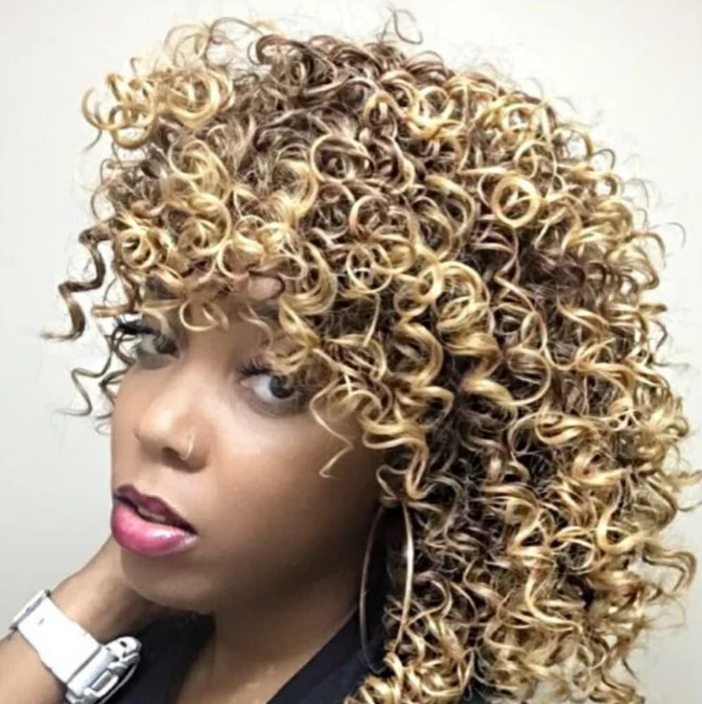 Brown Blonde Beauty Wig - Thumbnail 3