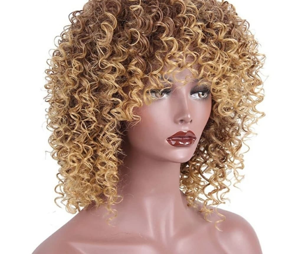 Brown Blonde Beauty Wig - Thumbnail 5