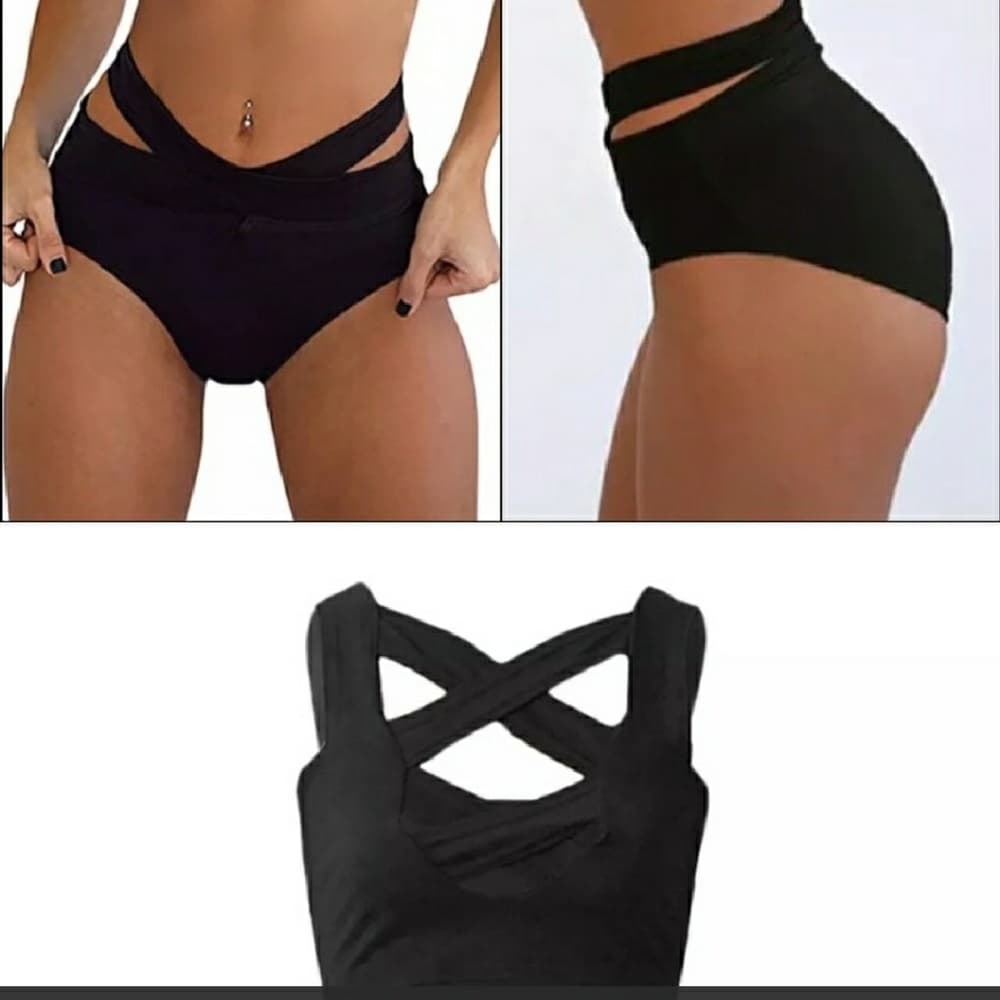 Beautiful Black Bikini - Thumbnail 3