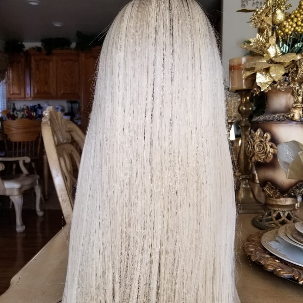 Ombre Blonde Lace Front Wig - Thumbnail 2