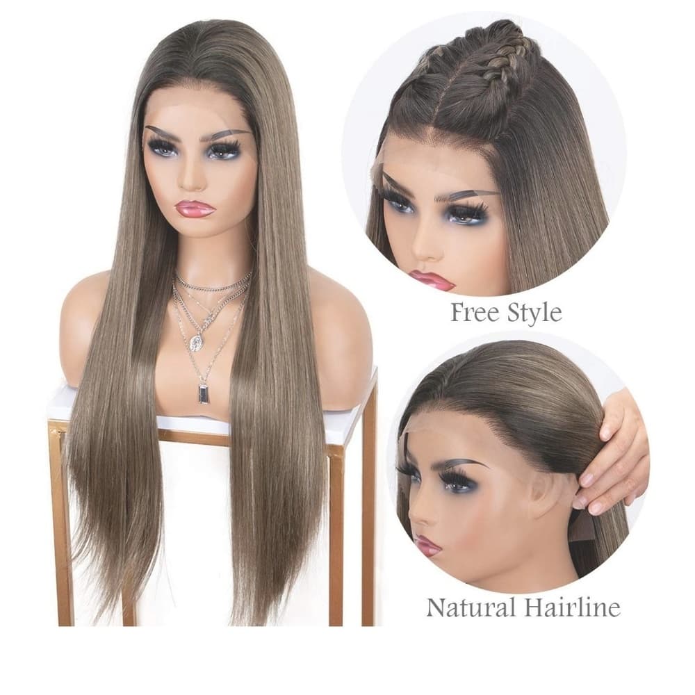 13x6 Brown Ombe Lace Front Wig 22-24 inches
