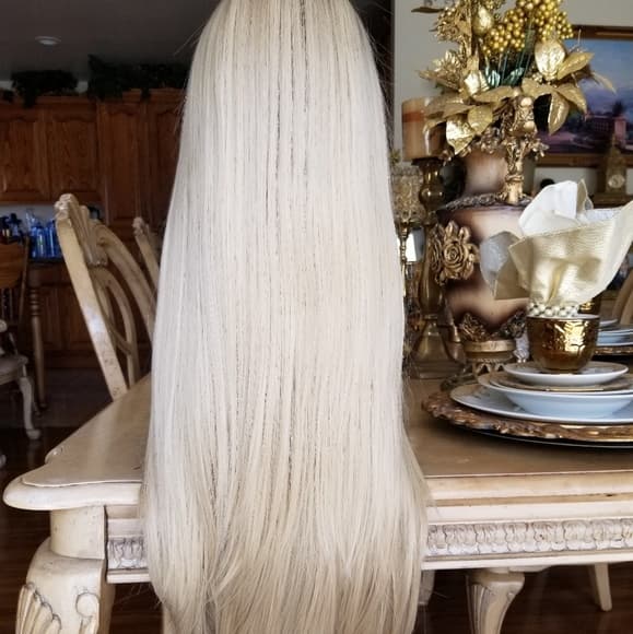 Ombre Blonde Lace Front Wig - Thumbnail 9
