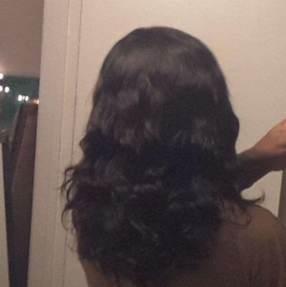 Natural Virgin Human Hair Full Wig - Thumbnail 7