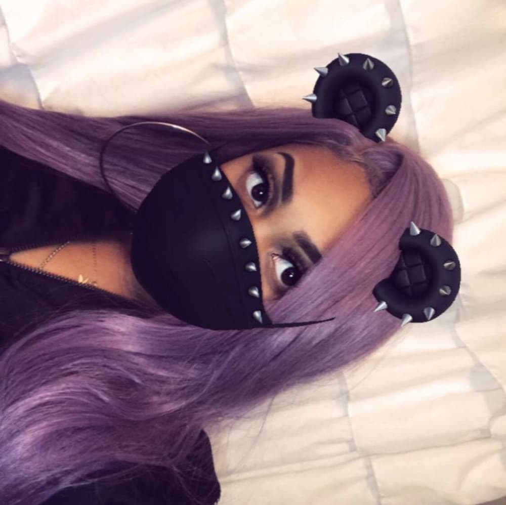 Light Purple Lace Front Wig
