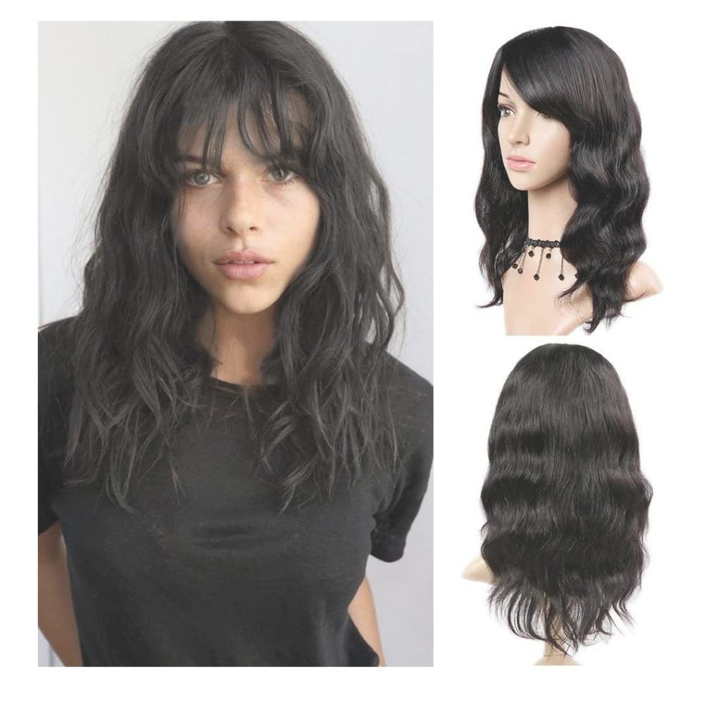 Natural Virgin Human Hair Full Wig - Thumbnail 8