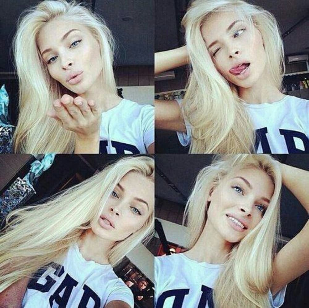Blonde Beauty Full Head Clip In Extension - Thumbnail 4