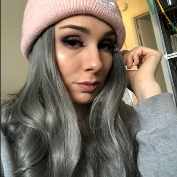 Grey Beauty Wig - Thumbnail 5