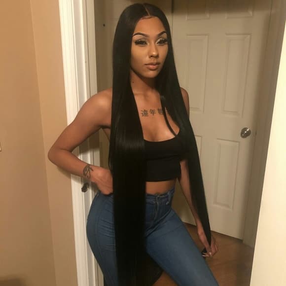 Straight Beauty Lace Front Wig - Thumbnail 9