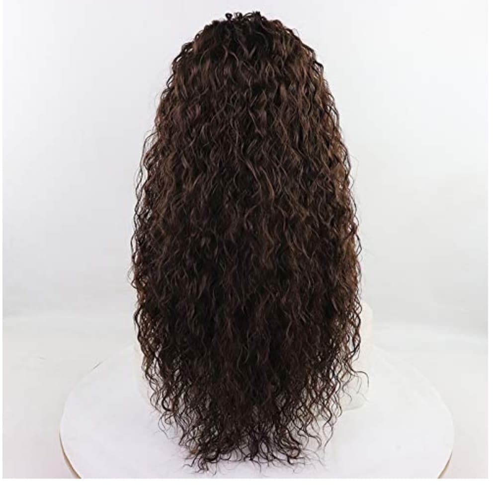 Dark Brown Beauty Lace Front Wig - Thumbnail 2