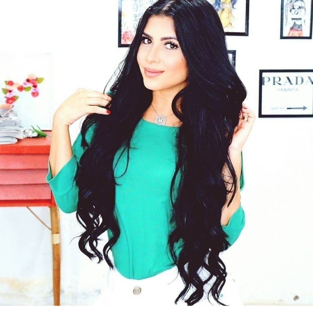 Layered Bodywave Lace Front Wig - Thumbnail 6