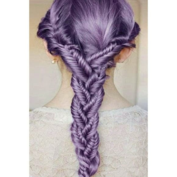 Light Purple One Piece Clip In Extension - Thumbnail 2