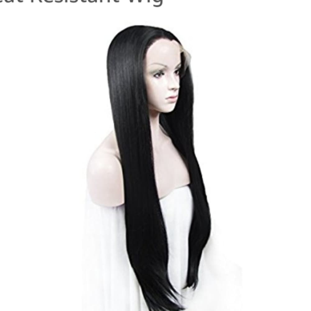 Black Straight Beauty Lace Front Wig